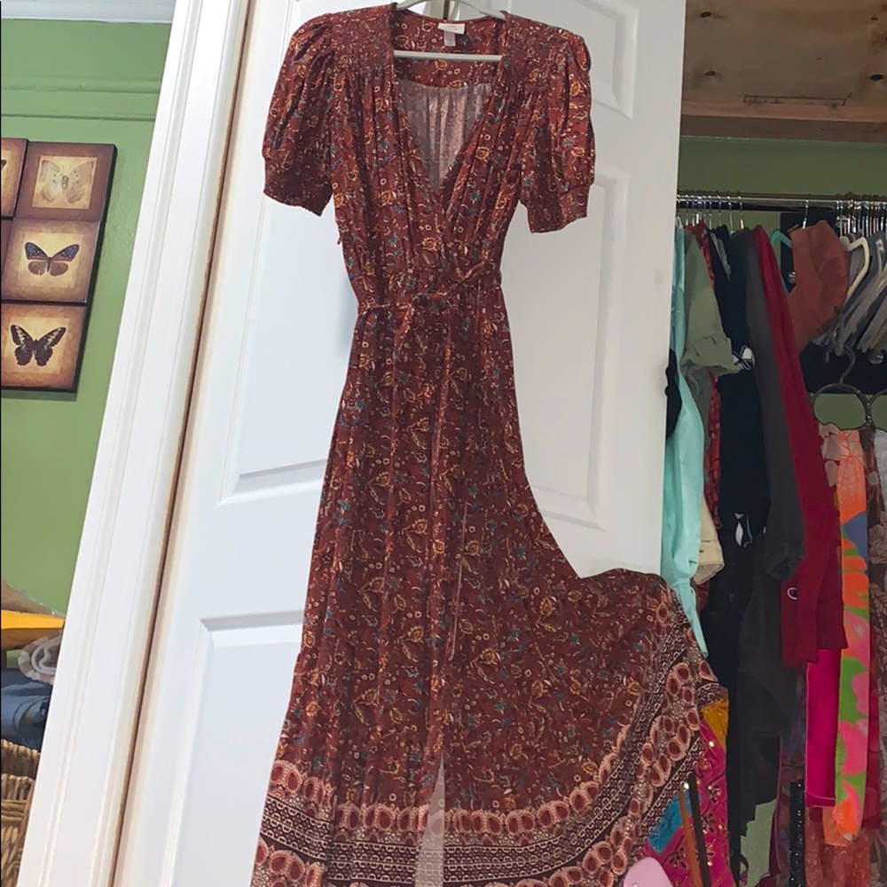 Brand new never worn hippie style dress
